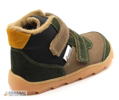 KRASNAL 1127 brąz khaki barefoot