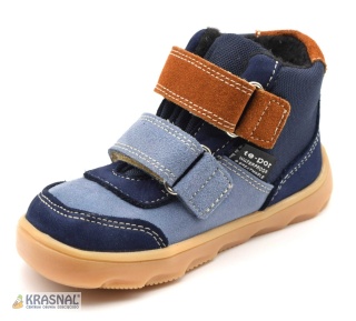 KRASNAL 1127 niebieski brąz barefoot
