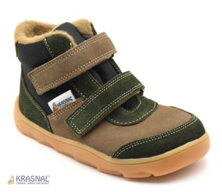 KRASNAL 1227 brąz khaki barefoot