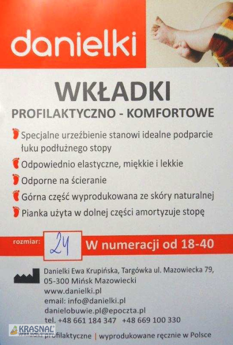 DANIELKI wkładki profilaktyczne