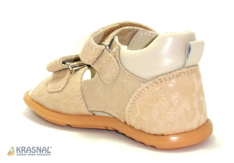 JAMET 1112 beż panterka barefoot JAMET 1112 beż panterka barefoot