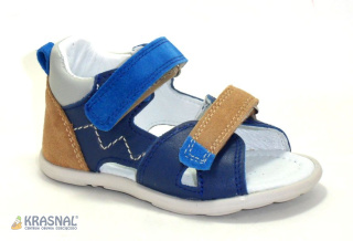 JAMET 1112 indygo brąz barefoot