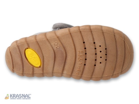 BEFADO 465P156 szary beż barefoot