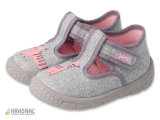 BEFADO 631P019 szary kotek