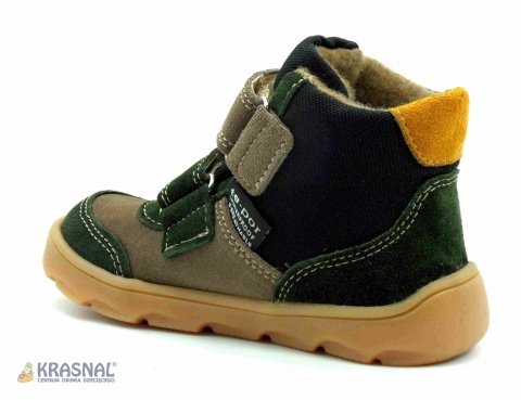 KRASNAL 1127 brąz khaki barefoot KRASNAL 1127 brąz khaki barefoot