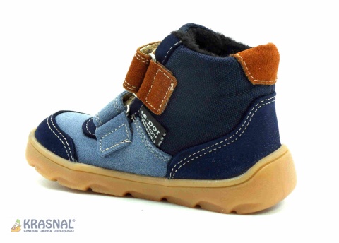 KRASNAL 1127 niebieski brąz barefoot KRASNAL 1127 niebieski brąz barefoot