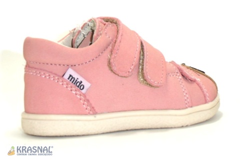MIDO 184 róż miś barefoot