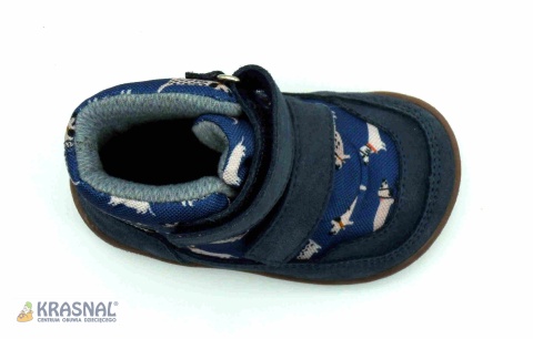 MIDO 7206 niebieski pieski barefoot
