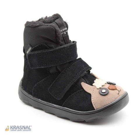 MRUGAŁA 7124 alpaca czarny barefoot