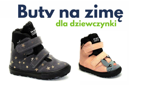 Buty na zimę dla dziewczynki