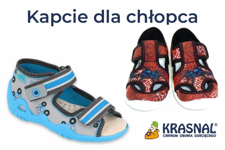 Kapcie dla chłopca