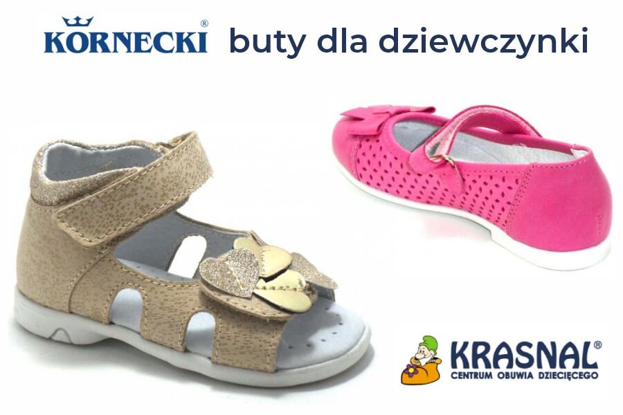 Kornecki buty dla dziewczynki