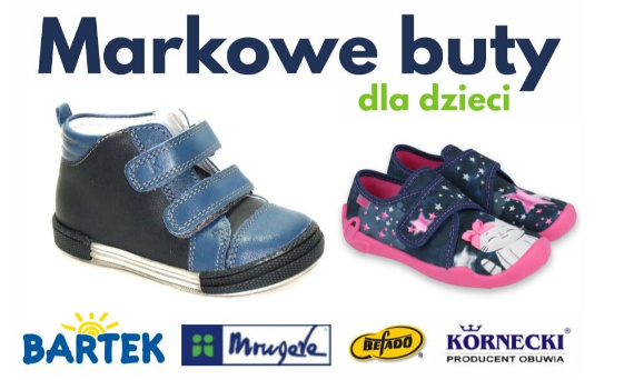 Markowe buty dla dzieci